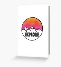 Explore Greeting Card