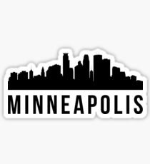 Minneapolis Skyline Sticker