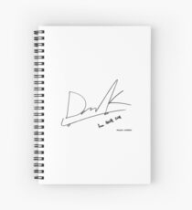 Wanna One, Kang Daniel Signature, 강다니엘 사인 Spiral Notebook