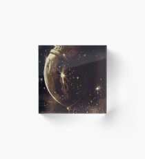 Lost in space Acrylic Block