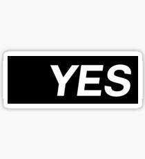 yes Sticker