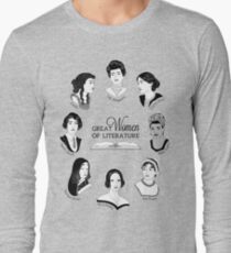 Great Women of Literature Long Sleeve T-Shirt