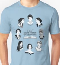 Great Women of Literature Unisex T-Shirt