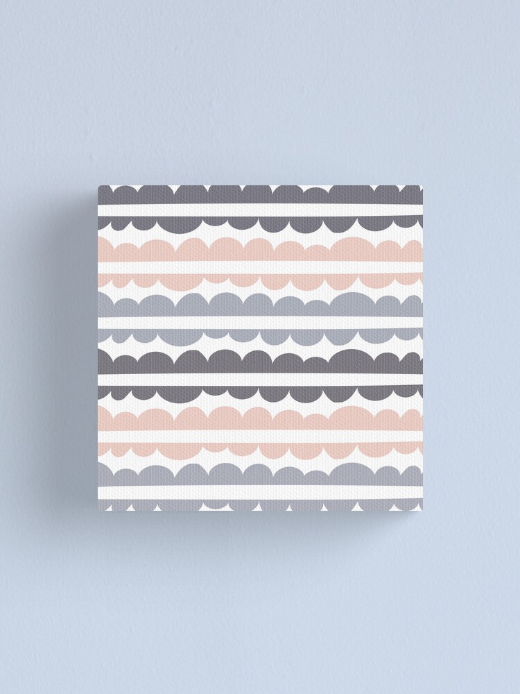 Alternate view of Mordidas Pale Dogwood Canvas Print