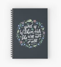 Cuaderno de espiral Cita cristiana