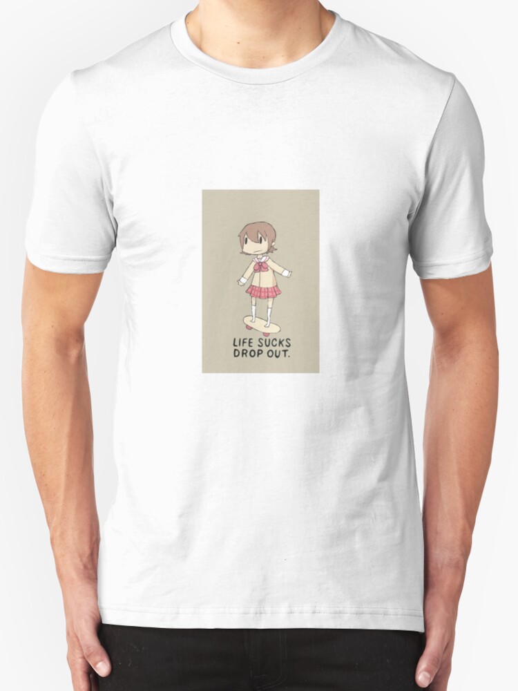 life sucks drop out" Unisex T-Shirt by 4wex | Redbubble life sucks drop out" Unisex T-Shirt by 4wex | Redbubble