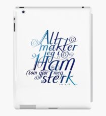 Alt makter jeg i ham iPad Case/Skin