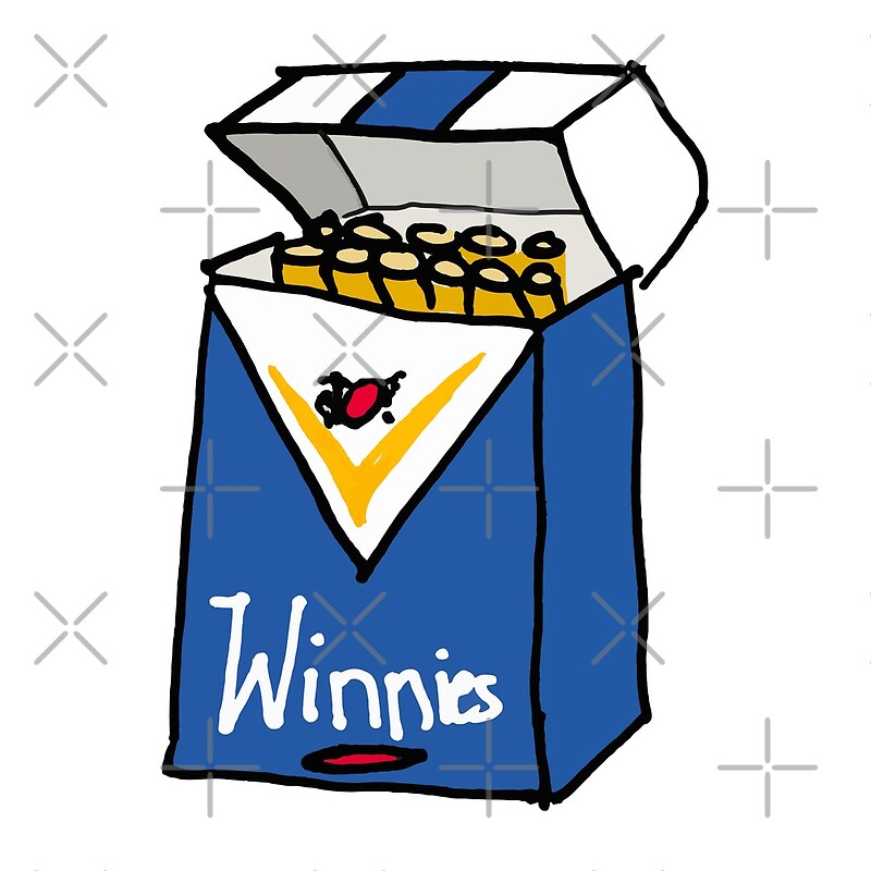 "Winnie Blues" Art Prints by Straya Stickers Redbubble