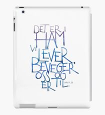 Det er i ham vi lever iPad Case/Skin