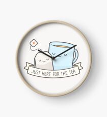 Reloj Justo aquí para el té