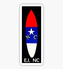 NC Surfboard (Emerald Isle, NC) Sticker