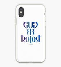 Gud er trofast iPhone Case