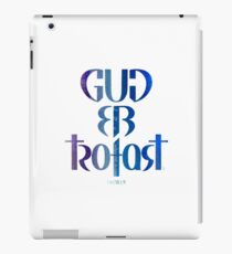 Gud er trofast iPad Case/Skin