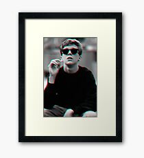 Brian Anaglyph Framed Print
