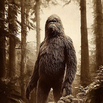 Artwork thumbnail, Bigfoot Photograph  by WaterRaven