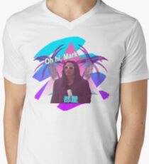 Vaporwave The Room Men's V-Neck T-Shirt