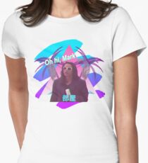 Camiseta entallada Vaporwave La habitación