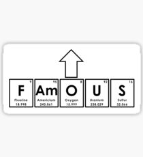 FAmOUS Sticker