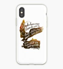 Under hans vinger iPhone Case