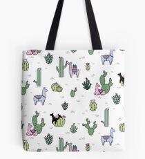 Kakteen Lamas Tote Bag
