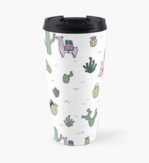 Cacti Llamas Travel Mug