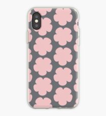 Pink Flower Minimalist | Pattern iPhone Case