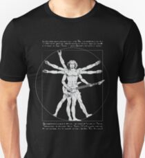 Da Vinci "Kirk Hammett" Vitruvian Man Unisex T-Shirt
