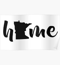 Minnesota State Home Poster