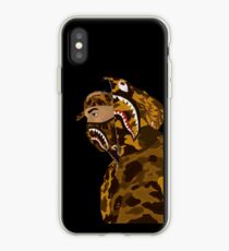 Draped In Bape (Black) iPhone Case