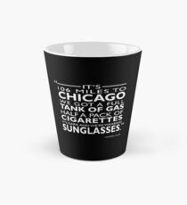 Taza cónica Sus 106 millas a Chicago