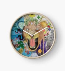 Lion Clock