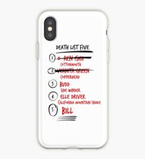 Kill Bill -- The Bride's Death List 5 iPhone Case