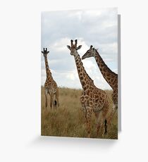The Three Graces Greeting Card