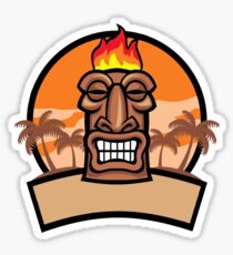 Tiki Vector Sticker