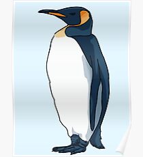 King Penguin Poster