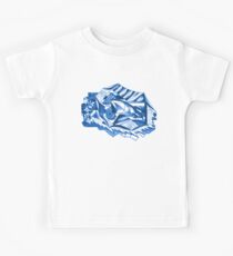 Cool Blue Design Kids Tee