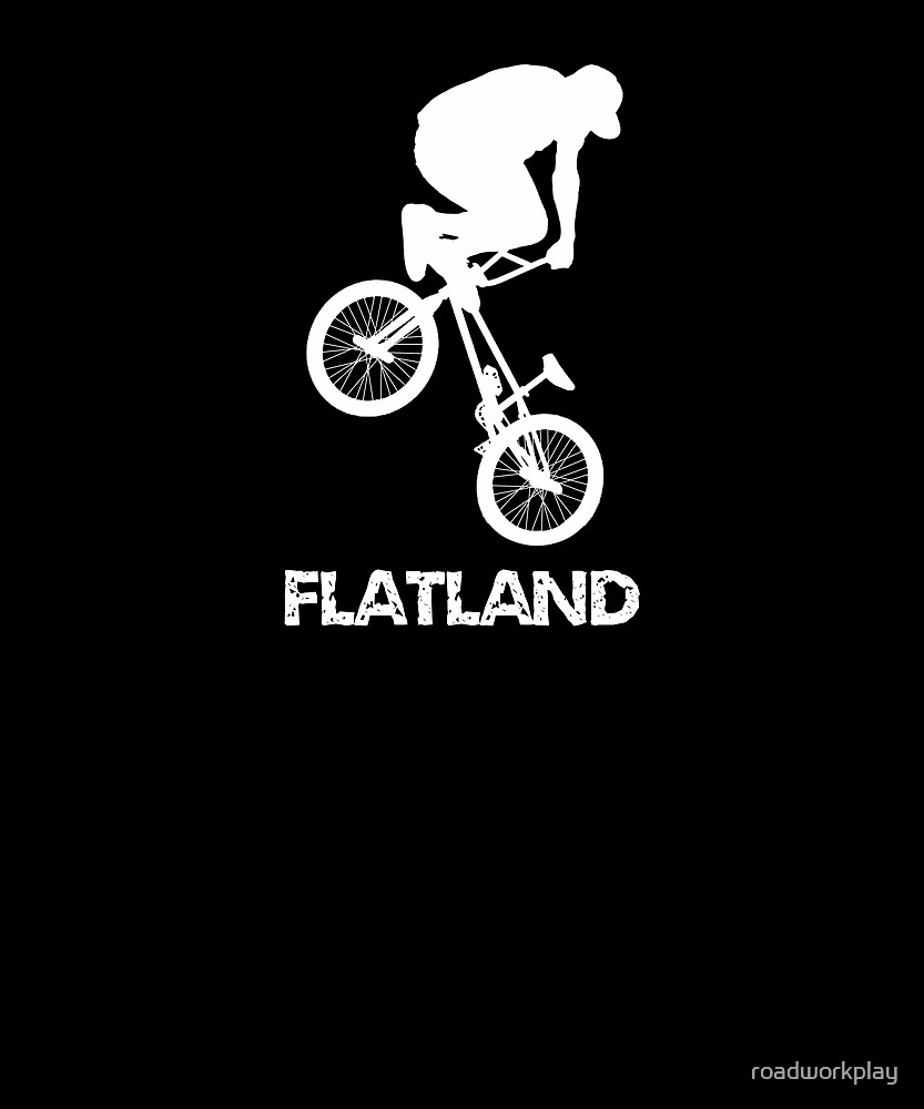 "BMX Flatland Freestyle Bicycle Trick" by roadworkplay Redbubble