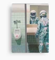 The Men's Room Metal Print