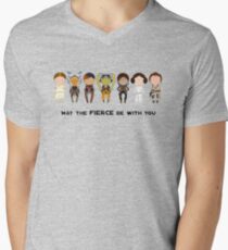 May the Fierce Men's V-Neck T-Shirt