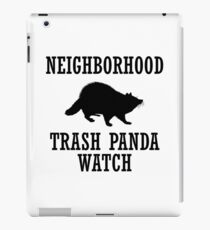 neighborhood watch iPad Case/Skin