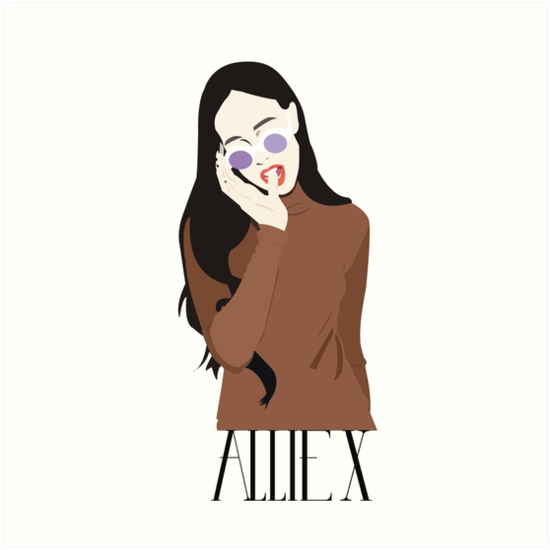 Allie X Feeling X" Art Print by iammtchll | Redbubble