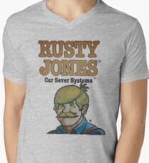 Rusty Jones Rust Prevention HiFi Men's V-Neck T-Shirt
