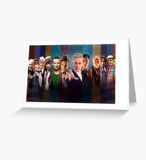 Dr. Who - Doctors Greeting Card