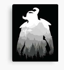 Elder Scrolls - Skyrim Canvas Print