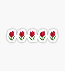 Tulip Red 81317 Sticker