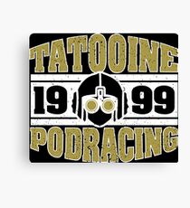 Tatooine Podracing Canvas Print