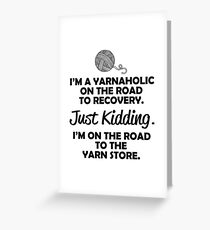 Just kidding Greeting Card