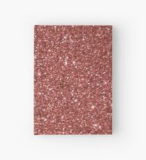 Rose Gold Glitter Hardcover Journal