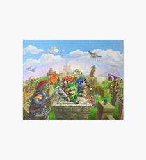 Triforce Heroes Art Board