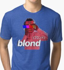 Frank Ocean Blond Helmet Logo Tri-blend T-Shirt